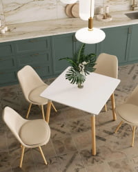 Стол Осло Скуаре 80х80 см белый / Oslo Square