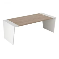 Стол для переговоров АСТИ АСТ33970021 Вяз Белый / ASTI AST33970021