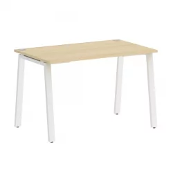 Стол письменный ХОМЕ ОФФИCЕ ВР.СП-3-118.А Акация Лорка/Белый металл / HOME OFFICE VR.SP-3-118.A