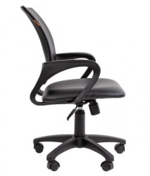 Кресло оператора CХАИРМАН 696 ЭКО Черный / CHAIRMAN