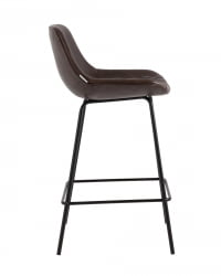 Стул полубарный Деймон (ПБ) экокожа Коричневый