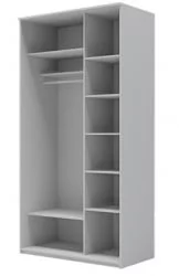 Шкаф купе 2-ух дверный Хит-24-14-11 Ясень шимо темный