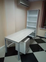 П-образный металлический каркас с траверсами Дека 7.07.18 К Металлик матовый муар / Deka