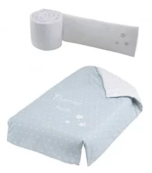 Покрывало детское Микуна Бонне Нуит покрывало+борт 120кс60 ТКС-1650 / Micuna Bonne Nuit 120x60 TX-1650