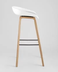 Барный стул Либра Софт с подушкой Белый / Libra Soft