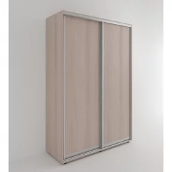 Шкаф в гостиную Акцент-Сим Д 1400х600 Ясень шимо светлый