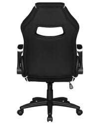 Кресло игровое ДОБРИН РИCК (черно-белый) / DOBRIN RICK