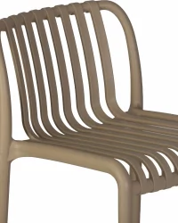 Стул полубарный ДОБРИН CХЛОЕ Бежевый / DOBRIN CHLOE