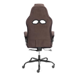 Кресло Арена металБЛ велюр, коричневый/бежевый, 6/7 / Arena metalBL