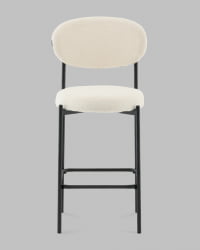 Стул полубарный Бриф ДД ПБ букле молочный / DD