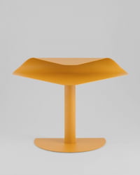 Журнальный столик Корнеа металл желтый / Cornea