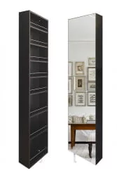 Поворотный шкаф Драйв Шелф (левый) Венге