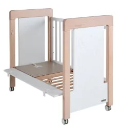 Кроватка 120кс60 с ЛЕД-подсветкой Микуна Магиc Мум Релакс Ватер воод/Вхите / 120x60 LED-подсветкой Micuna Magic Mum Relax Water wood/White