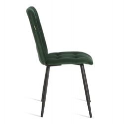 Стул обеденный Асти велюр, 47х54х86, Дееп Форест (изумруд) / Asti Deep Forest