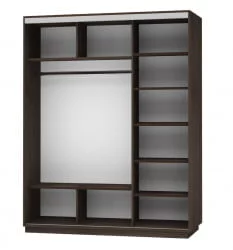 Шкаф Экспресс Медиум-1 1800х2200х Дуб венге / 1800х2200h