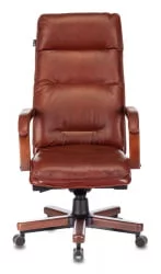 Кресло руководителя Бюрократ Т-9927ВАЛНУТ Светло-коричневый / T-9927WALNUT