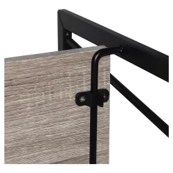 Стеллаж БРАБИКС ЛОФТ СХ-001 Дуб антик / BRABIX LOFT SH-001