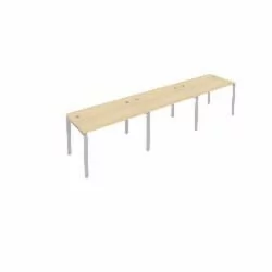 Рабочая станция на 3 раб.места Метал Сйстем Б.СМ-3.2 Акация/Серый / Metal System