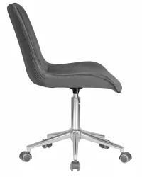 Кресло офисное ДОБРИН ДОРА Серый велюр 1922-19 / DOBRIN DORA