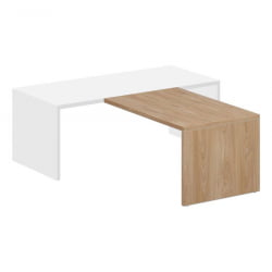 Стол приставной фронтальный Оливер ОЛ-20-07.ГН Гткори натуральный / Oliver OL-20-07.GN