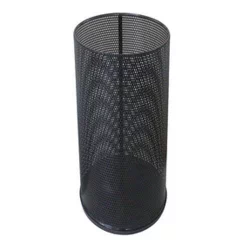 Урна для мусора 250 (перф.,черный)