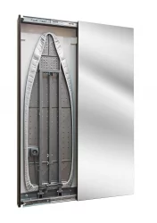 Узкий шкаф-купе Ирон Слим (правый, купе) Венге / Iron Slim