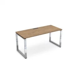 Стол рабочий, прямолинейный ГЛОСС ЛИНЕ НСР-О.008.1 Теаквоод / GLOSS LINE Teakwood