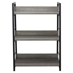 Стеллаж БРАБИКС ЛОФТ СХ-002 Дуб антик / BRABIX LOFT SH-002