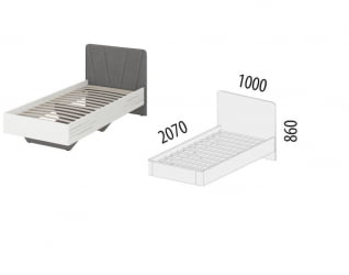 Кровать Аляска 502.10