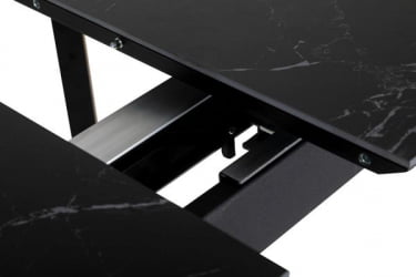 Стол раздвижной Комби Серамиc 140-180 Аутоматиc Натур/Дэрк марбле / Combi Ceramic Automatic Natur/Dark marble
