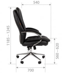 Кресло руководителя CХАИРМАН 795 ЭКО Коричневый / CHAIRMAN