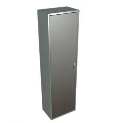 Офисный шкаф ГБ-1  Венге/металлик