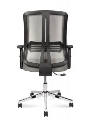 Кресло офисное ТЕМА СХРОМЕ ЛБ Серый / TEMA СHROME LB