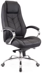 Кресло руководителя Дрифт Лукс М экокожа Черный / Drift Lux M