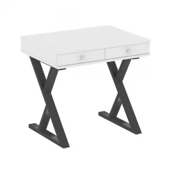 Стол письменный ХОМЕ ОФФИCЕ ВР.СП-1-79.М Белый/Антрацит металл / HOME OFFICE VR.SP-1-79.M