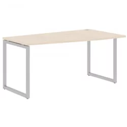 Стол письменный правый КСТЕН-К КСКCТ 169 Р Бук Тиара Алюминий / XTEN-Q XQCT R