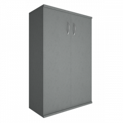 Шкаф средний широкий Рива А.СТ-2.3 Серый / Riva