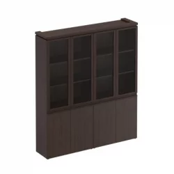 Шкаф для документов МАРК МК 360 Дуб валенсия / MARK