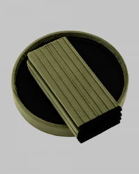 Пуф складной с ящиком Сторе Роунд травяной / Store Round