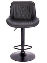Барный стул Еверпроф Грасе Блаcк Экокожа Черный / Everprof Grace Black
