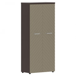 Шкаф с глухими дверьми и топом Торр ЛУКС ТЛХC 85.1 Венге Магия Капучино / Torr LUX TLHC