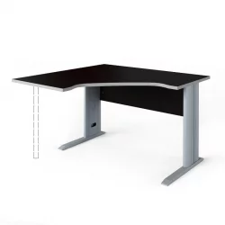 Рабочая станция левая метал СВФ27415301 Темный дуб / metal SWF27415301