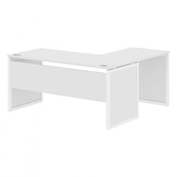 Стол письменный угловой левый КСТЕН-КП КСКПCТ 1615 Л Белый / XTEN-QP XQPCT L