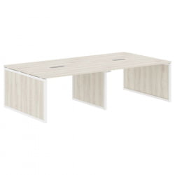 Конференц-стол КСТЕН-КП КСКПСCТ 2714 Сосна Эдмонт Белый / XTEN-QP XQPSCT