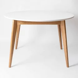 Стол обеденный Орион 100кс100 Дуб натуральный / 100x100