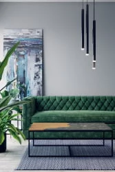 Стол журнальный Китч Дуб американский/серый бетон