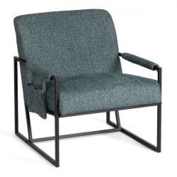 Кресло Чарли ЛУКС/Чарли Люкс велюр/букле, ВТ изумруд, 70х80х82 см / Charli LUX/Чарли VT