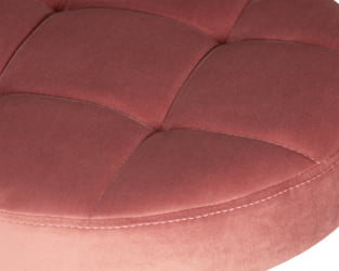 Табурет барный ДОБРИН БРУНО ГОЛД (пудрово-розовый велюр (МДЖ9-32)) / DOBRIN BRUNO GOLD (MJ9-32))