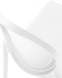 Стул обеденный ДОБРИН АЛБЕРТ (цвет белый) 4 шт / DOBRIN ALBERT