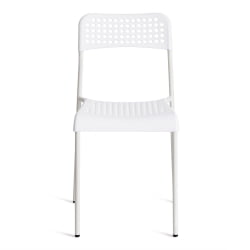Стул АДДЕ (мод. C-049) металл/пластик, 39 х 49 х 78 см, Вхите (белый) / ADDE (mod. C-049) White